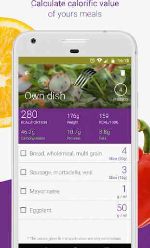 Calorie counter  – Meal planner 2019  4