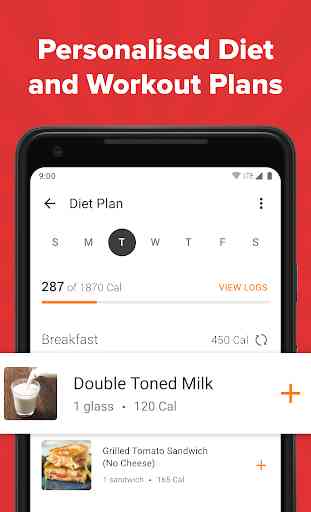 HealthifyMe:Calorie Counter, Weight Loss Diet Plan 3