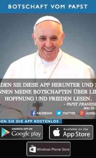 Botschaften vom Papst 1