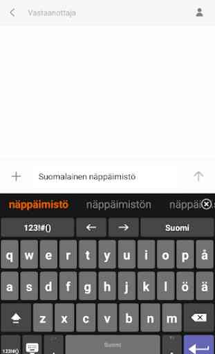 Finnish for AnySoftKeyboard 2