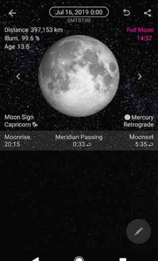 Simple Moon Phase Calendar 2