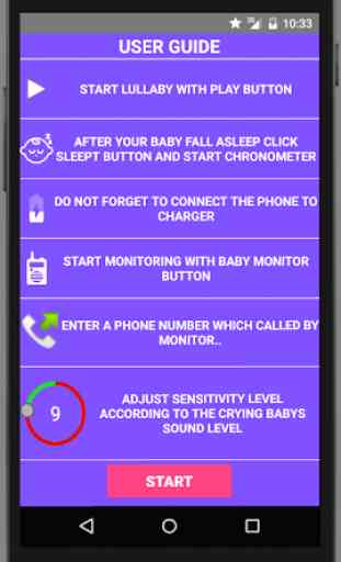 Babyphone Baby-Monitor 4