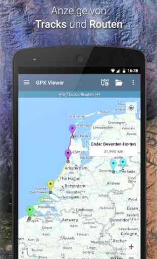 GPX Viewer - Tracks, Routen & Wegpunkte 2