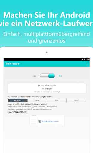 WiFi+Transfer | Synchrondateien & Freiraum 4