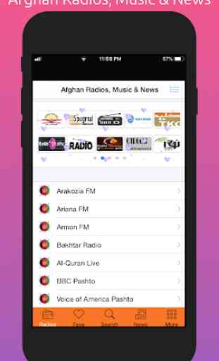Afghan All Live Radios, Music, News & Media Online 4