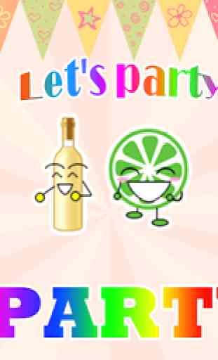 Party Sticker GIF Free 4