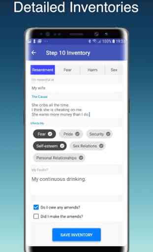 AA 12 Step App - Steps Toolbox 4