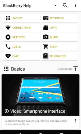 BlackBerry®-Hilfe 1