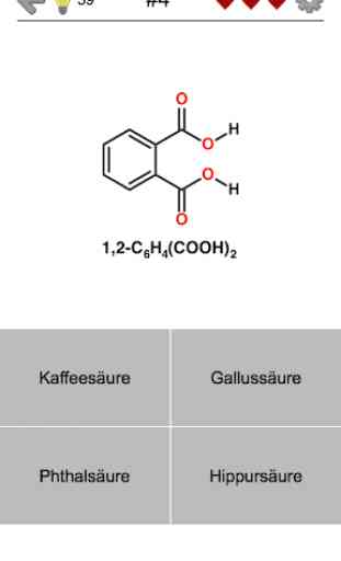 Carbonsäuren und Estere - Organische Chemie Quiz 2