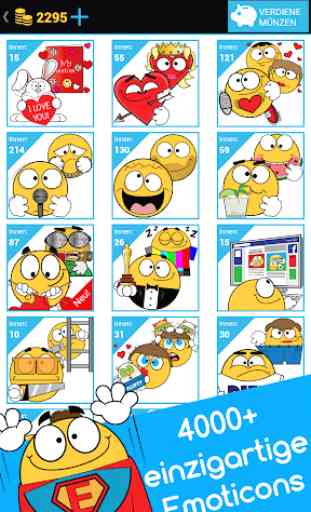 Emojidom WhatsApp Smileys & Sticker für Facebook 1