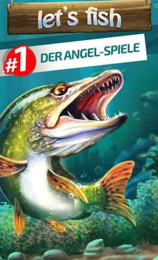 Let's Fish: Angelspiele. Angeln Simulator. 1