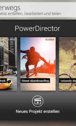 PowerDirector Videobearbeitung 3