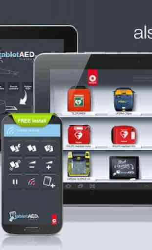 TabletAED trainer Multiple AED 1