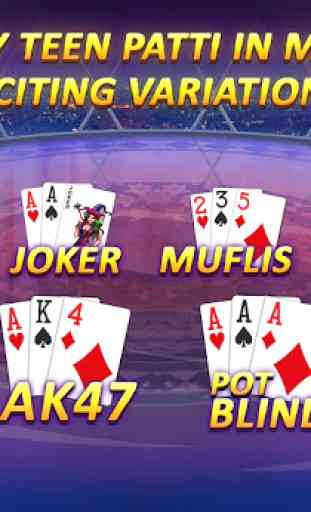 Teen Patti Gold - With Poker & Rummy Card Game 3
