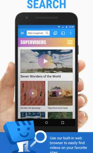 Web Video Cast | Browser zu TV/Chromecast/Roku/+ 1