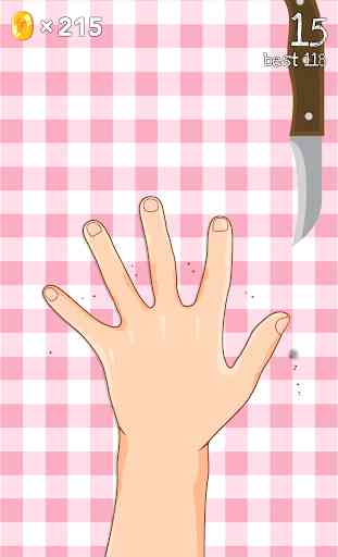 4 Finger - kostenlose Messerspiele 3