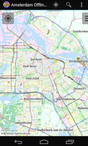 Amsterdam Offline Stadtplan 1