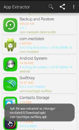 Apk Extractor - Save Any App to Storage (sdcard) 2