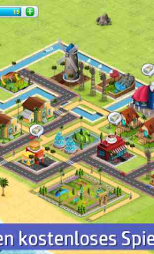 Dorfstadt - Insel-Sim 2 Town Games City Sim 2