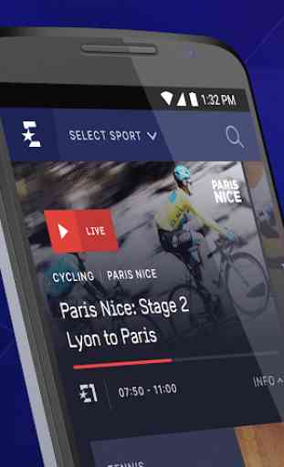 Eurosport Player  die Streaming-App für Live-Sport 1
