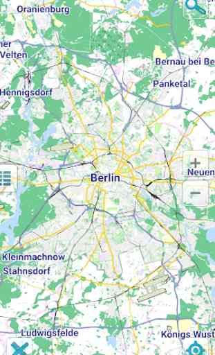 Karte von Berlin offline 1