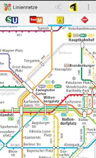 Liniennetze Berlin 3
