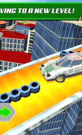 Roof Jumping Car Parking Games 4