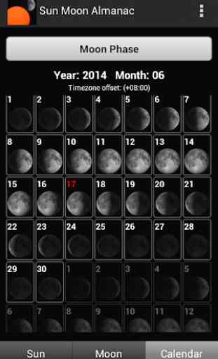 Sun Moon Almanac 3