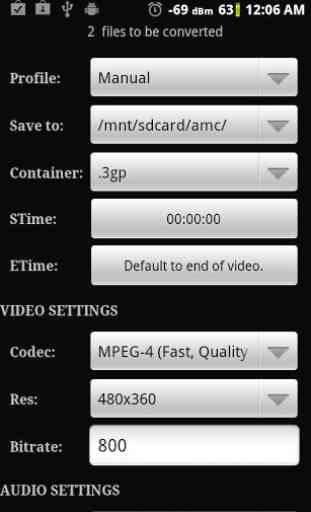 Video Converter Android 3