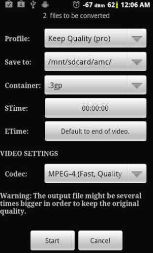Video Converter Android 4