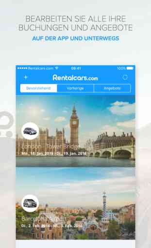 Rentalcars.com Mietwagen-App 2