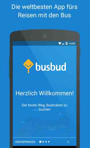 Busbud - Fernbus Buchung App 1