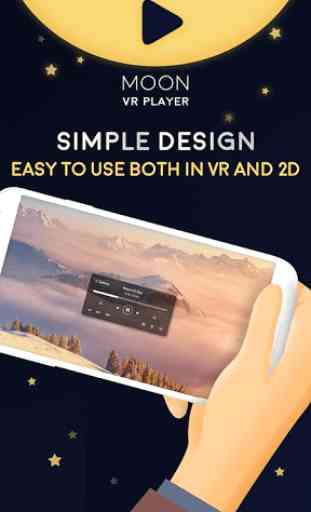Moon VR Player: Virtuelle Realität/3d/180/3D-Filme 2