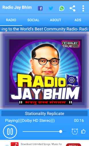 Radio Jay Bhim(HD) No.1 World Radio On Dr Ambedkar 2