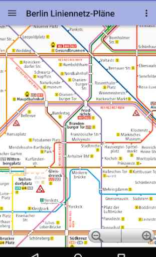 Berlin Liniennetz-Pläne 1