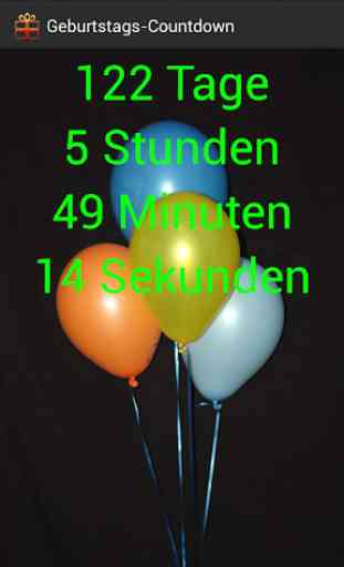 Geburtstags-Countdown 3