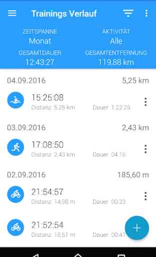 GPS Sports Tracker - Laufen, Gehen, Fahrrad fahren 3