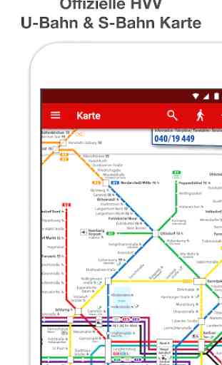 Hamburg Metro – HVV U-Bahn & S-Bahn: Karten&Routen 1