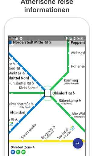 Hamburg Metro – HVV U-Bahn & S-Bahn: Karten&Routen 2