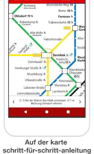 Hamburg Metro – HVV U-Bahn & S-Bahn: Karten&Routen 4