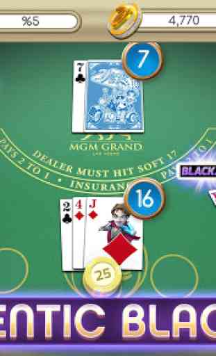 myVEGAS Blackjack 21 – Gratis Casino-Kartenspiel 1
