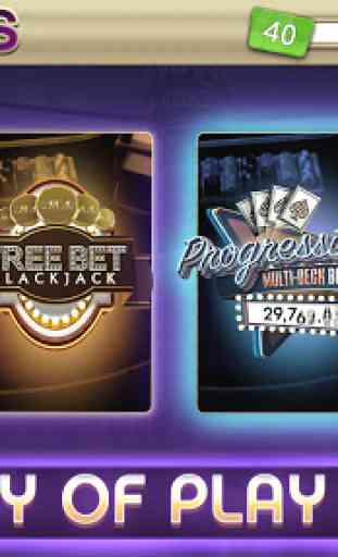 myVEGAS Blackjack 21 – Gratis Casino-Kartenspiel 2