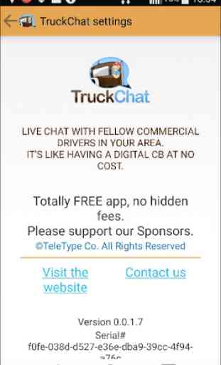 Truck Chat Anonymous, Private, News for Truckers 1