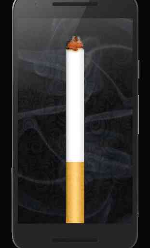 Virtuelle Zigarette (Streich) 1