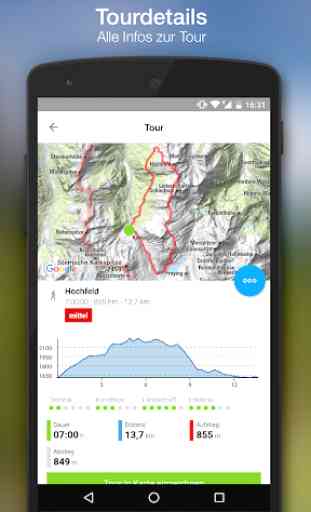 bergfex/Touren & GPS Tracking Wandern Bike Laufen 2