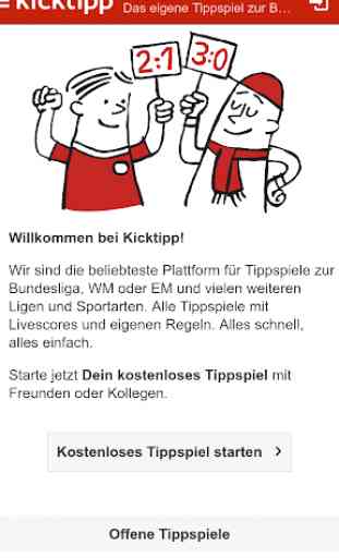 Kicktipp - Die Tippspiel App 1