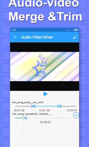 Audio Video Mixer Video Cutter video to mp3 app 4