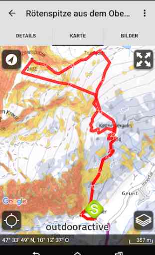 Ortovox Bergtouren App 2