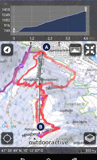 Ortovox Bergtouren App 3