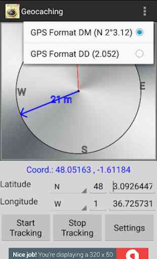 Geocaching Tracking GPS GeoFinder 3